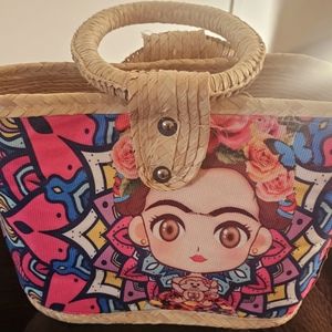 Hand-made Palm stamped purses / Bolsas de Palma estampado Frida